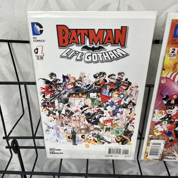 Batman: Li'l Gotham 1 2 5 8 Lot Dustin Nguyen DC Comics - Picture 2 of 5